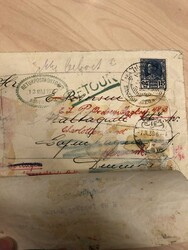 A very interesting cover franked with 15 st. King Prajadhipok 1928 ...