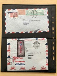 MIDDLE EAST. Small lot with twelve covers mainly sent to Sweden ...