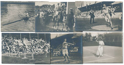 OLYMPIC GAMES STOCKHOLM 1912. Lot with 88 different unused official ...