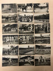 OLYMPIC GAMES STOCKHOLM 1912. Lot with 88 different unused official ...