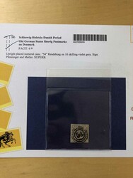 An interesting lot with eight items on old auction cards with scarce ...