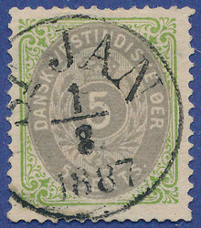 Beautiful 5 cents 3rd printing with a nearly perfect "ST. JAN 1.8 ...