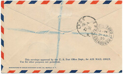 Beautiful registered air mail cover to France franked with 10 and 50 ...