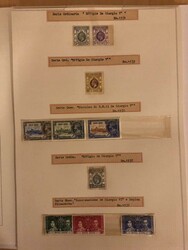 HONG KONG collection 1931-54 MNH from the UPU-archive of a post ...