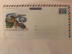 POSTAL STATIONERY. Collection in two binders with material from ...