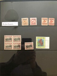 AUSTRALIA, NEW ZEALAND & OCEANIA. Two albums containing mainly unused ...