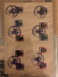 An interesting lot. with more than 100 covers and cards 1910-50s, ...