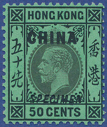 2885: Great Britain British Post in China