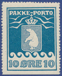 Beautiful copy of 10 øre Thiele I 2nd printing imperforate at bottom ...