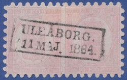 2530015: Finland 1860 Coat of arms rouletted