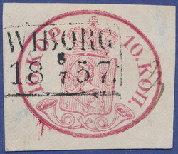 2530010: Finland 1856 1st Issue