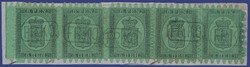 2530015: Finland 1860 Coat of arms rouletted