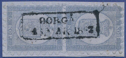 2530015: Finland 1860 Coat of arms rouletted