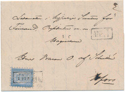 2530015: Finland 1860 Coat of arms rouletted
