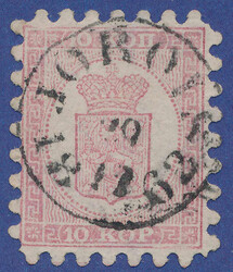2530015: Finland 1860 Coat of arms rouletted