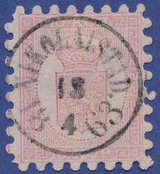 2530015: Finland 1860 Coat of arms rouletted