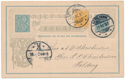 3345020: Iceland Aurar Issue - Postal stationery