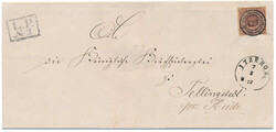 91: Old German States Slesvig Postmarks on Denmark