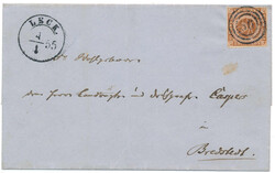 91: Old German States Slesvig Postmarks on Denmark
