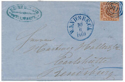 91: Old German States Slesvig Postmarks on Denmark