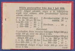 5625: Sweden - Stamp booklets