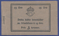5625: Sweden - Stamp booklets
