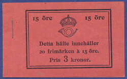 5625: Sweden - Stamp booklets