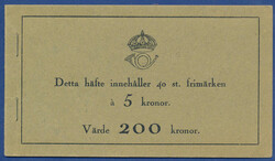 5625: Sweden - Stamp booklets