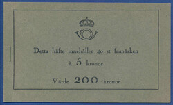 5625: Sweden - Stamp booklets