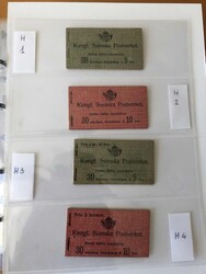 5625: Sweden - Stamp booklets