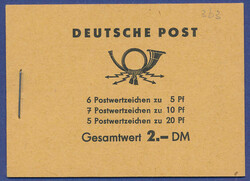 1380: German Democratic Republic - Stamp booklets