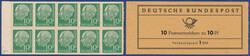 1420: German Federal Republic - Stamp booklets