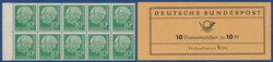 1420: German Federal Republic - Stamp booklets