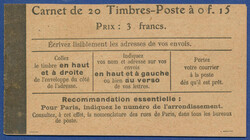2565: France - Stamp booklets
