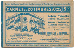 2565: France - Stamp booklets