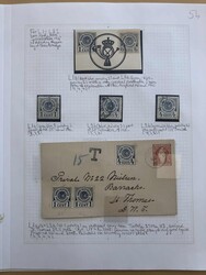 2385: Danish West Indies - Postage due stamps