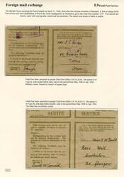 483090: Military, WW - II, Fieldpost