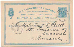 2385: Danish West Indies - Postal stationery