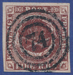 91: Old German States Slesvig Postmarks on Denmark