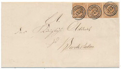 91: Old German States Slesvig Postmarks on Denmark