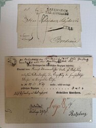 91: Old German States Slesvig Postmarks on Denmark - Collections