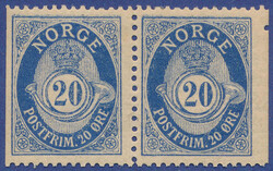 4710060: Norway Shaded Posthorn - Booklet panes