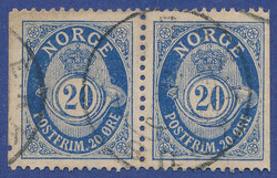 4710060: Norway Shaded Posthorn - Booklet panes