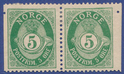 4710060: Norway Shaded Posthorn - Booklet panes