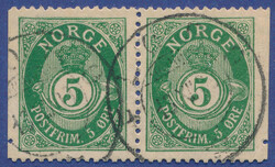 4710060: Norway Shaded Posthorn - Booklet panes
