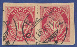 4710060: Norway Shaded Posthorn - Booklet panes