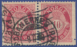 4710060: Norway Shaded Posthorn - Booklet panes