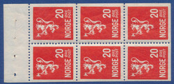 4710060: Norway Shaded Posthorn - Booklet panes