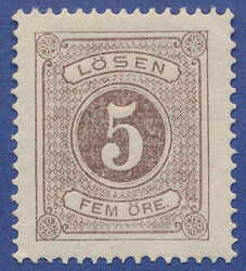 5625: Sweden - Postage due stamps