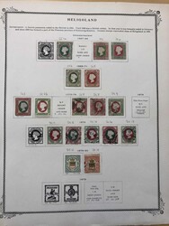 45: Old German States Heligoland - Collections
